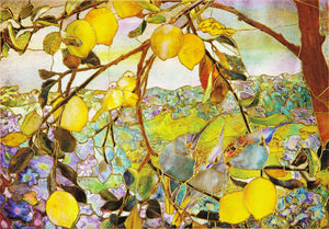 Peter Pauper Press Tiffany Lemon Tree Notecards
