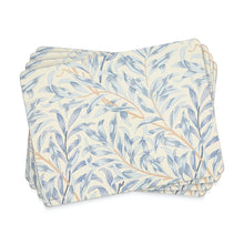 Load image into Gallery viewer, Pimpernel Willow Bough Blue Placemats
