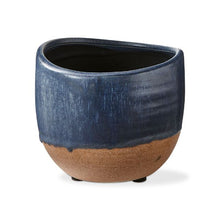 Load image into Gallery viewer, Blue Basin Planter
