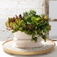 Load image into Gallery viewer, Sullivans Ceramic Low Oval Planter

