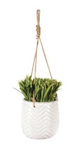 Load image into Gallery viewer, Chevron Hanging Planter
