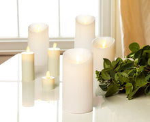 Load image into Gallery viewer, Ivory Reallite Flameless Pillar Candle
