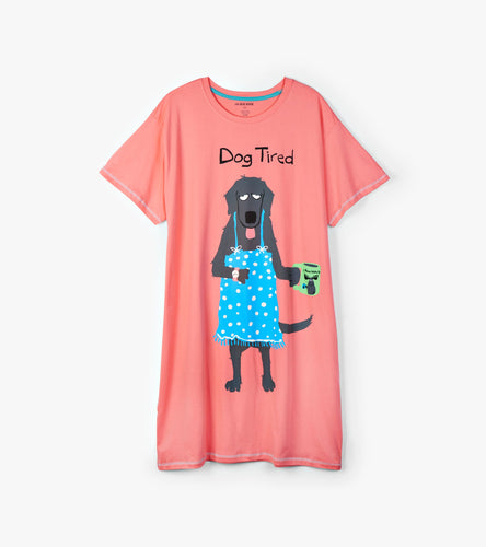 Hatley Little Blue House Dog Tired Sleepshirt