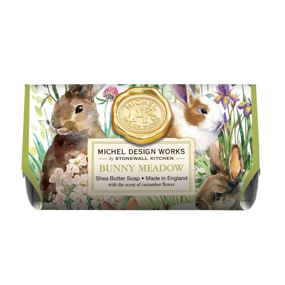 Michel Design Works Bunny Meadow Soap Bar