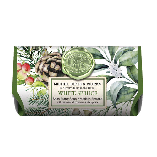 Michel Design Works White Spruce Soap Bar