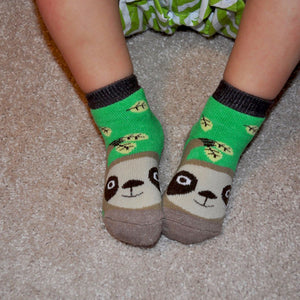 Zoocchini Buddy Baby 3 Pair Sock Set Silas Sloth