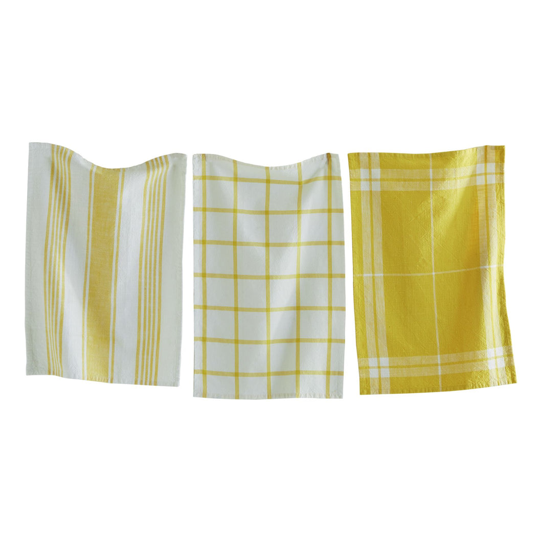 Tag Classic Yellow Dishtowel Set
