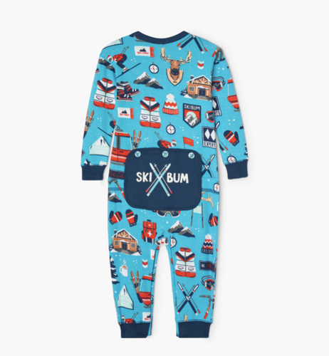 Ski Holiday Baby Union Suit