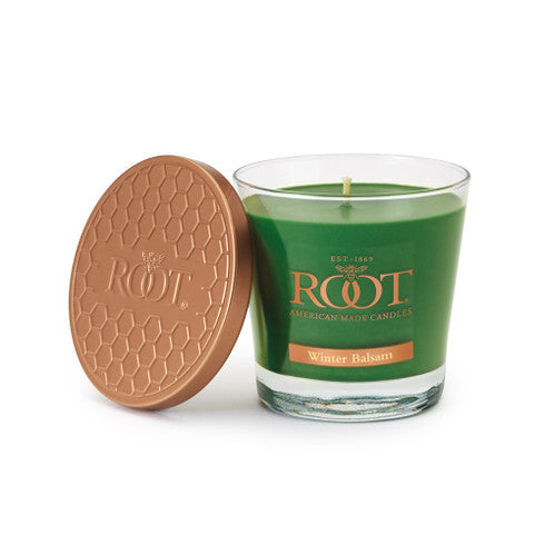 Root Candles Winter Balsam Veriglass Candle