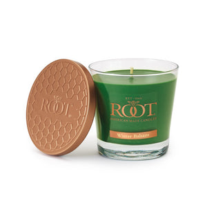 Root Candles Winter Balsam Veriglass Candle