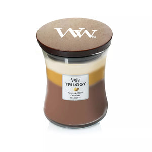 Woodwick Trilogy Cafe Sweets Candle
