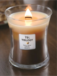 Woodwick Trilogy Cafe Sweets Candle