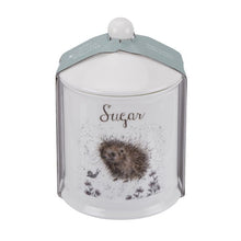 Load image into Gallery viewer, Wrendale Canister Sugar Prickly Encounter Hedgehog
