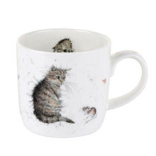 Load image into Gallery viewer, Wrendale Mug Cat &amp; Mouse
